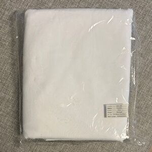 Elegant White Tablecloth, Brand New